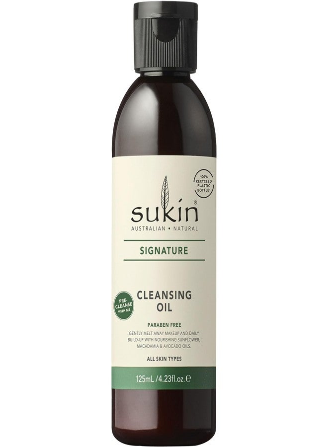 Sukin Signature, Cleansing Oil, All Skin Types, 4.23 fl oz (125 ml) - Image 1